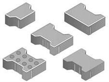 DITON Íčko 10 Rovná hrana pro stroj - 20/16/ tl. 10cm přírodní